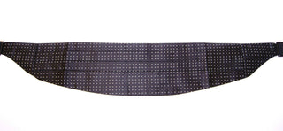 Schwarzer Taillen-Smoking-Kummerbund