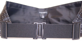 Schwarzer Taillen-Smoking-Kummerbund