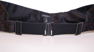 Schwarzer Smokinggürtel Kummerbund