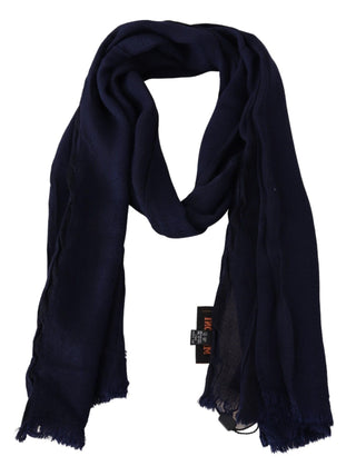 Blauer gestrickter Unisex-Nackenwärmer