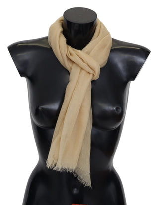 Beiger Kaschmir Unisex-Halstuch
