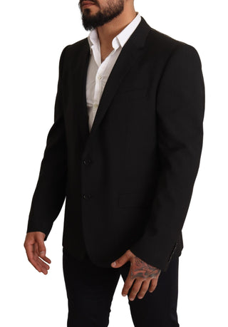 Schwarz gestreifte MARTINI Jacke Blazer