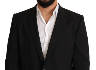 Schwarz gestreifte MARTINI Jacke Blazer