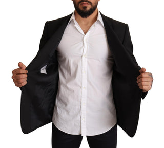 Schwarz gestreifte MARTINI Jacke Blazer
