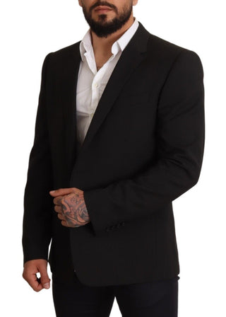 Schwarz gestreifte MARTINI Jacke Blazer
