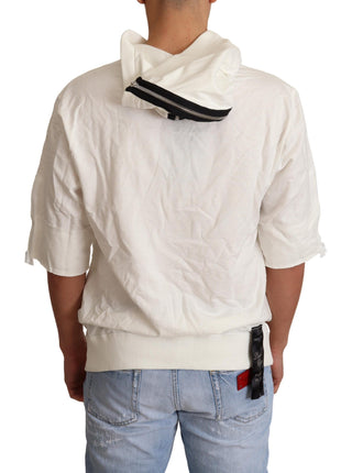 Weißer Kapuzenpullover – Limitierte Auflage