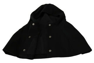 Schwarze Woll-Sturmhaube