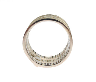 Anillo de plata esterlina 925 con CZ claro para mujeres auténtico