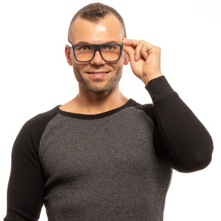 Blaue Plastikbrille (Fassungen)