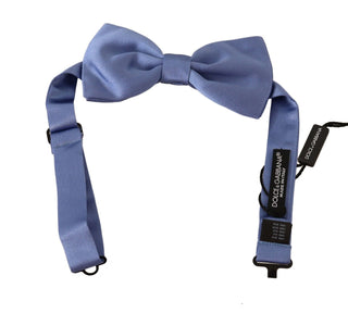 Lila 100% Seide Verstellbare Hals Papillon Fliege