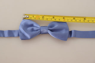 Lila 100% Seide Verstellbare Hals Papillon Fliege
