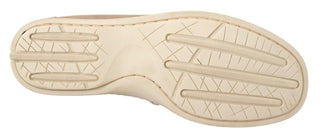 Beige Wildleder Slipper Mokassins Freizeitschuhe Herren