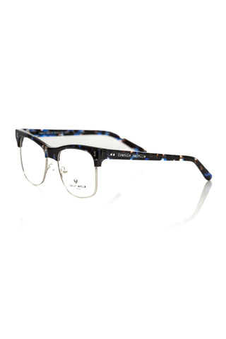 Montura metálica azul para hombres