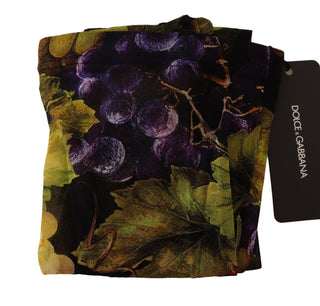 Black Grapes Print Stockings Tights