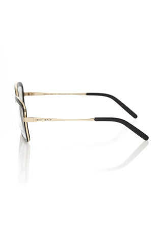 Schwarzes Metallic Damen Brillengestell