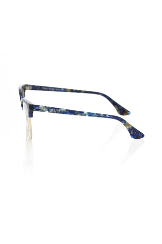 Montura metálica azul para mujeres