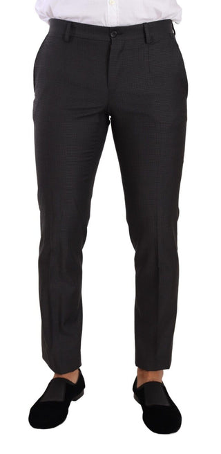 Dark Gray MARTINI Single Breasted 2 Piece Suit
