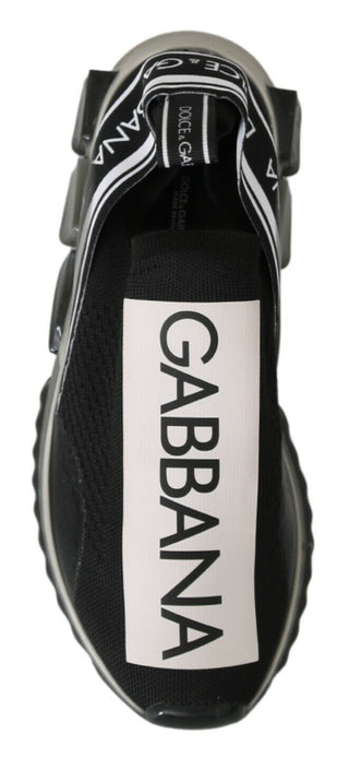 Schwarz Weiß SORRENTO Sport-Stretch-Sneakers
