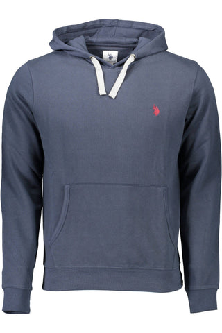 Blaues Baumwoll-Sweatshirt für Herren