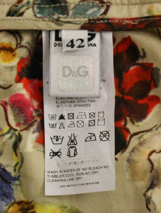 Beige Baumwollchino-Hose