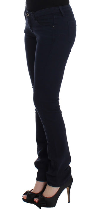 Jeans de pierna recta azul