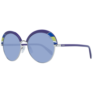 Violettfarbene Metallsonnenbrille