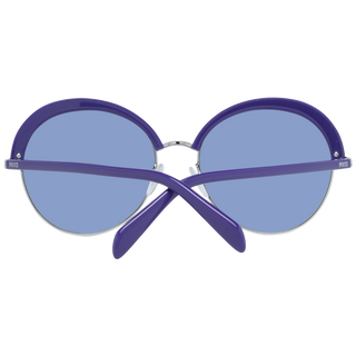 Violettfarbene Metallsonnenbrille