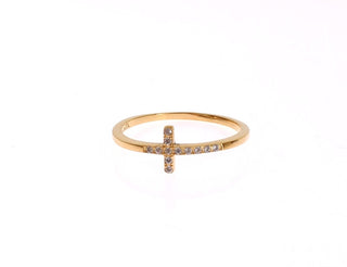 Gold 925er Silberring
