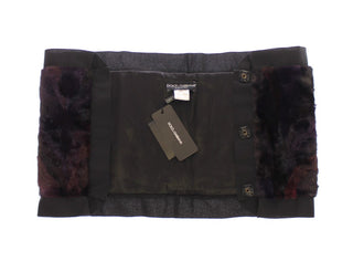 Lila MINK Pelz Schal Foulard Halstuch
