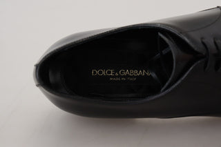 Zapatos formales de vestir de cuero negro