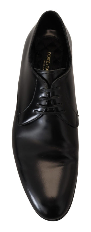 Zapatos formales de vestir de cuero negro