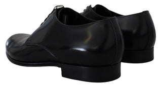 Zapatos formales de vestir de cuero negro