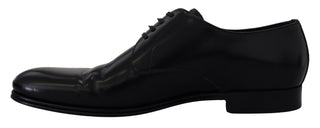 Zapatos formales de vestir de cuero negro