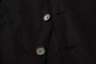 Blazer TAORMINA negro de un solo botón