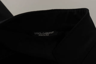 Herren Blazer Schwarz Wolle Einreihiger Mantel