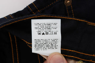 Blue Jeans aus gewaschener Baumwolle im Slim Fit