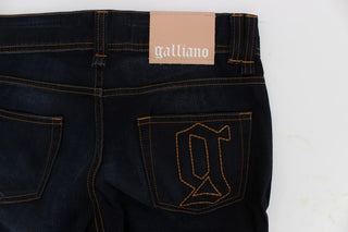Blue Jeans aus gewaschener Baumwolle im Slim Fit