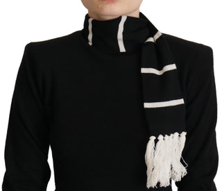 Schwarzer Kaschmir-Rollkragenpullover