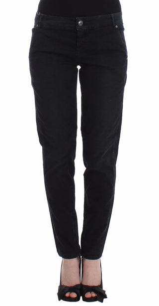 Blue Slim Jeans Denimhosen Skinny Leg Straight