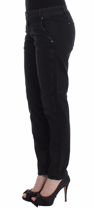 Blue Slim Jeans Denimhosen Skinny Leg Straight