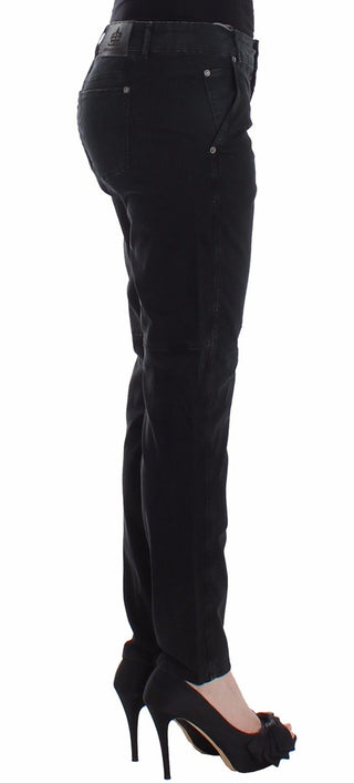Blue Slim Jeans Denimhosen Skinny Leg Straight