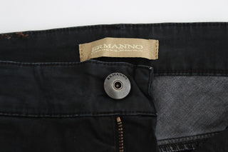 Blue Slim Jeans Denimhosen Skinny Leg Straight