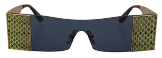 Gold Metal Rectangle Shades DG2263 Sunglasses