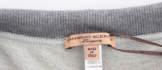 Pantalones cortos mini de lencería gris