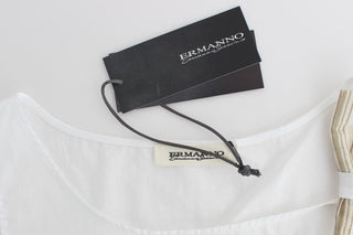 Weißes Top Bluse Tanktop Ärmellos