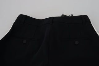 Schwarze High-Waist Damenhose