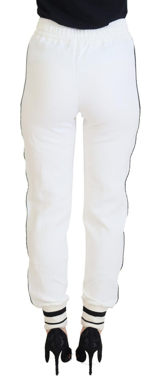 Weiße DG-Logo-Sweatpants