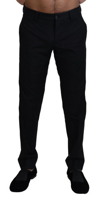 Schwarze Chinohose aus Baumwolle (Business/Elegant)
