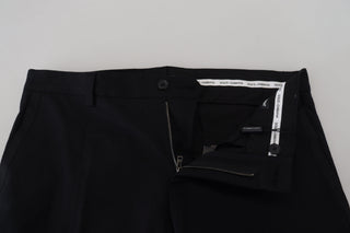 Schwarze Chinohose aus Baumwolle (Business/Elegant)