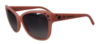 Gafas de sol rosas DG4124 con montura de acetato y estrellas decorativas